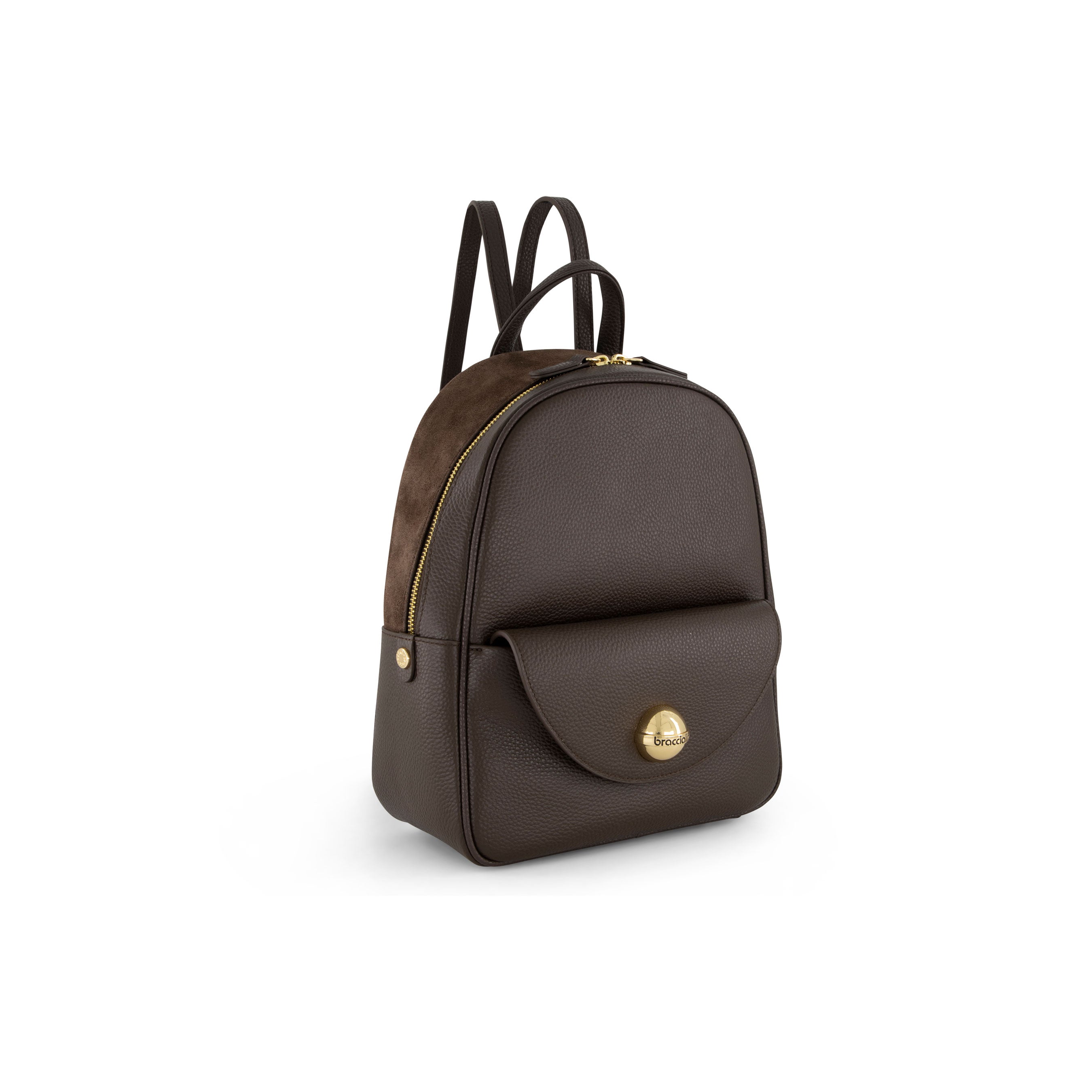 Braccialini Ariel leather backpack