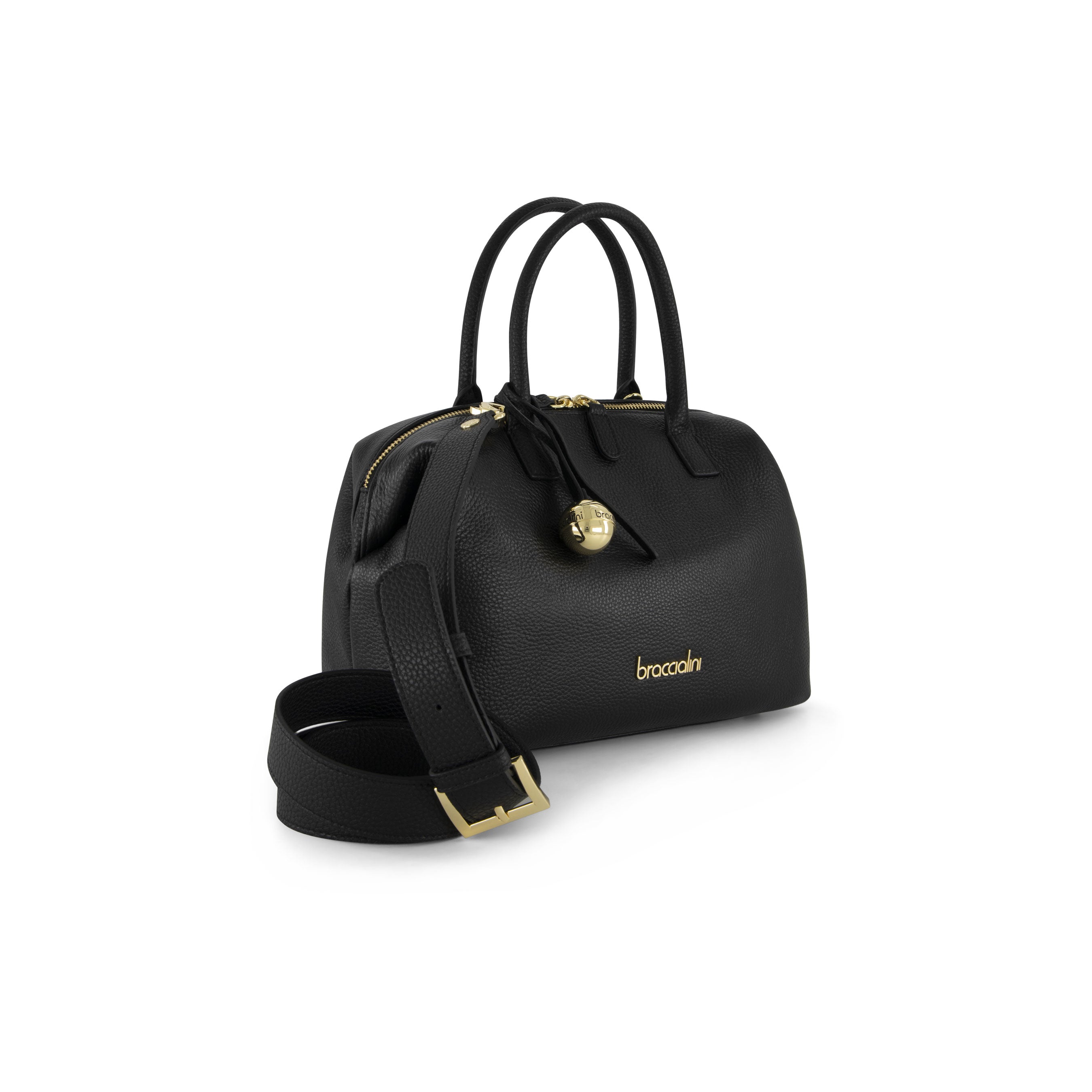 Borsa a mano Ariel in pelle Braccialini