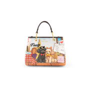 Braccialini Cartoline handbag