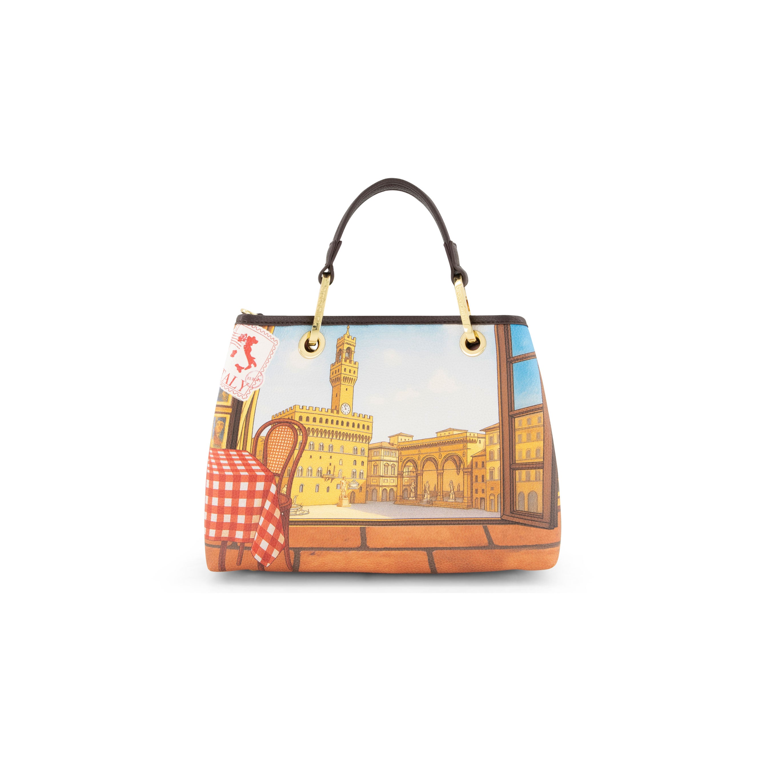 Braccialini Cartoline handbag