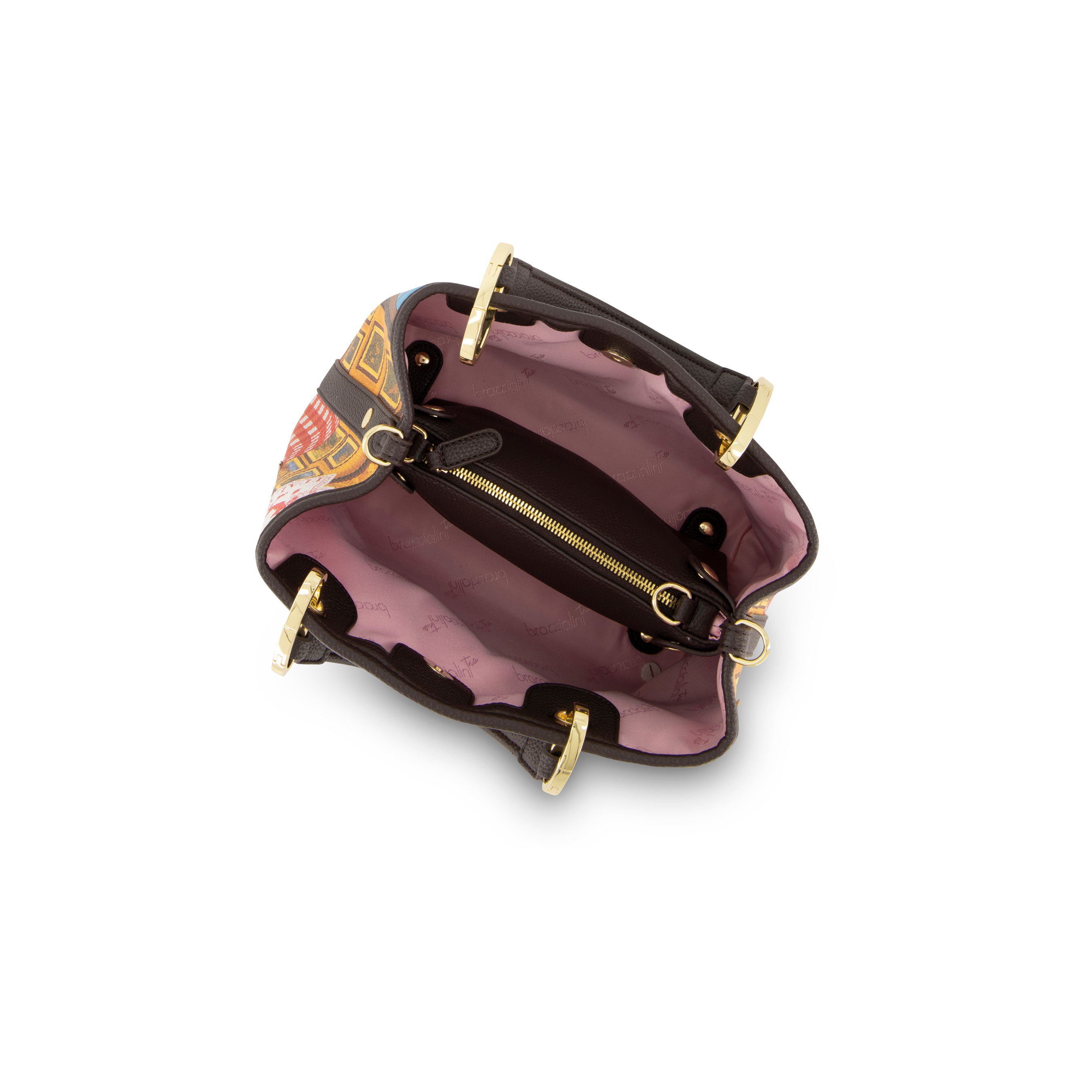 Braccialini Cartoline handbag
