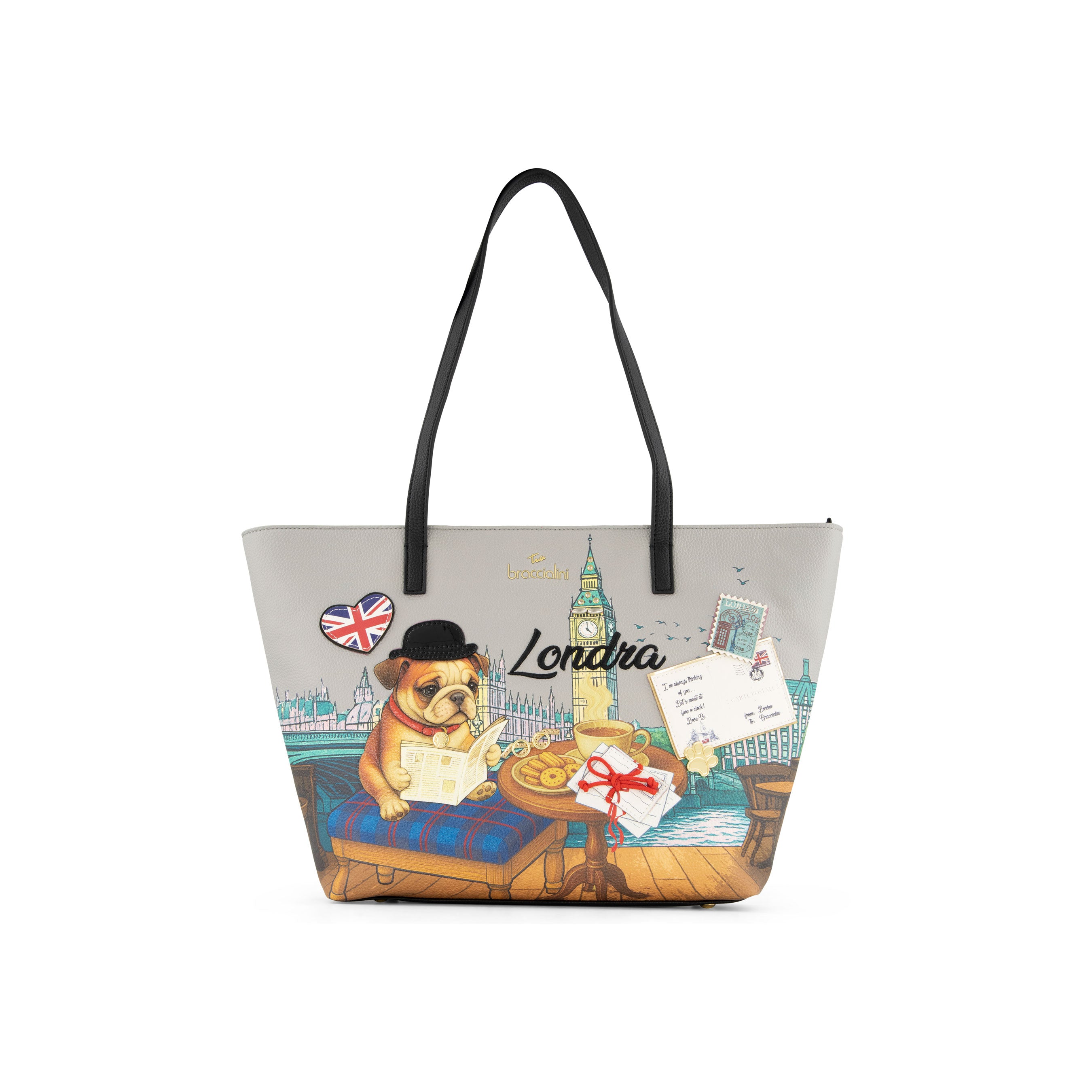 Borsa Shopper Cartoline Braccialini