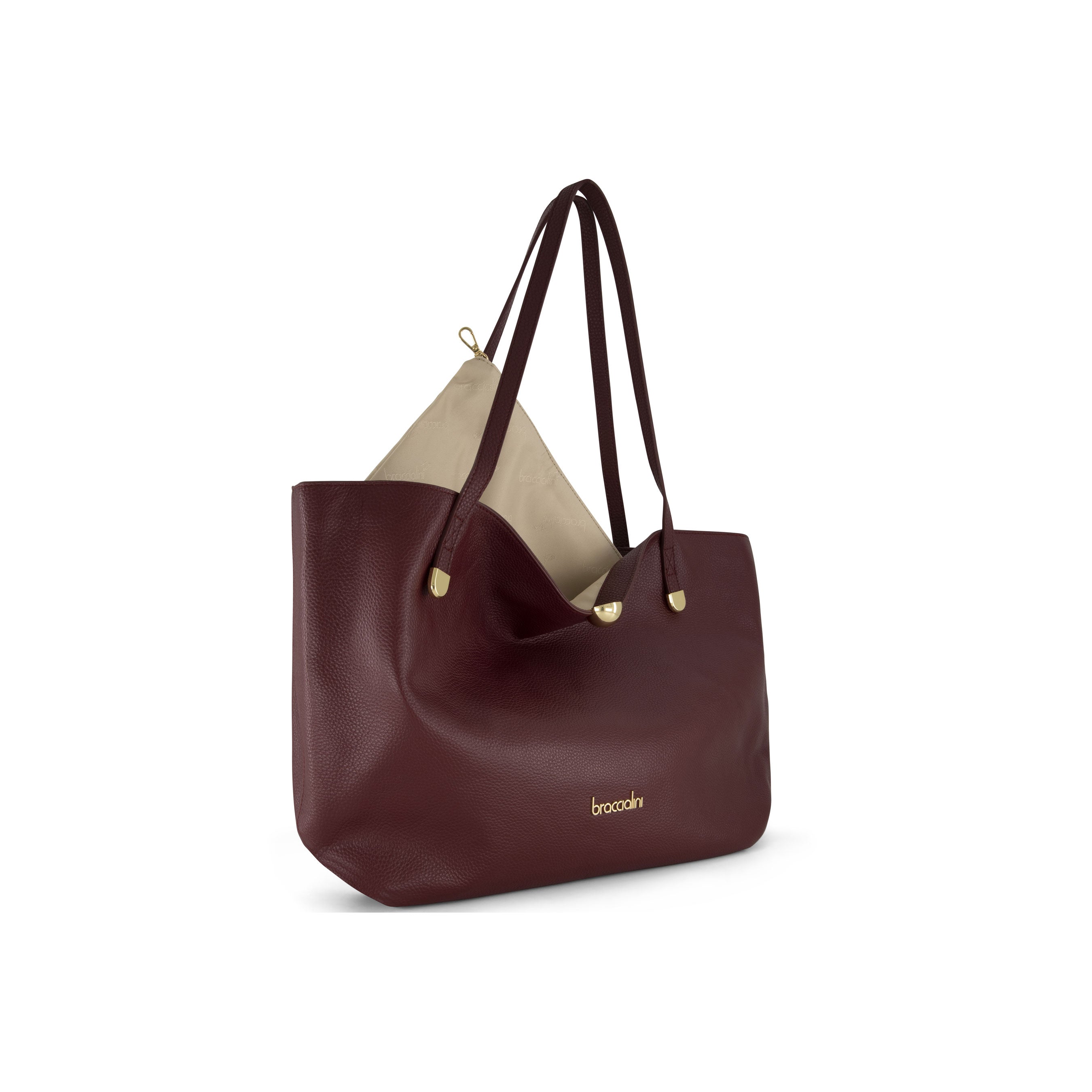 Borsa Shopper Ariel in pelle Braccialini