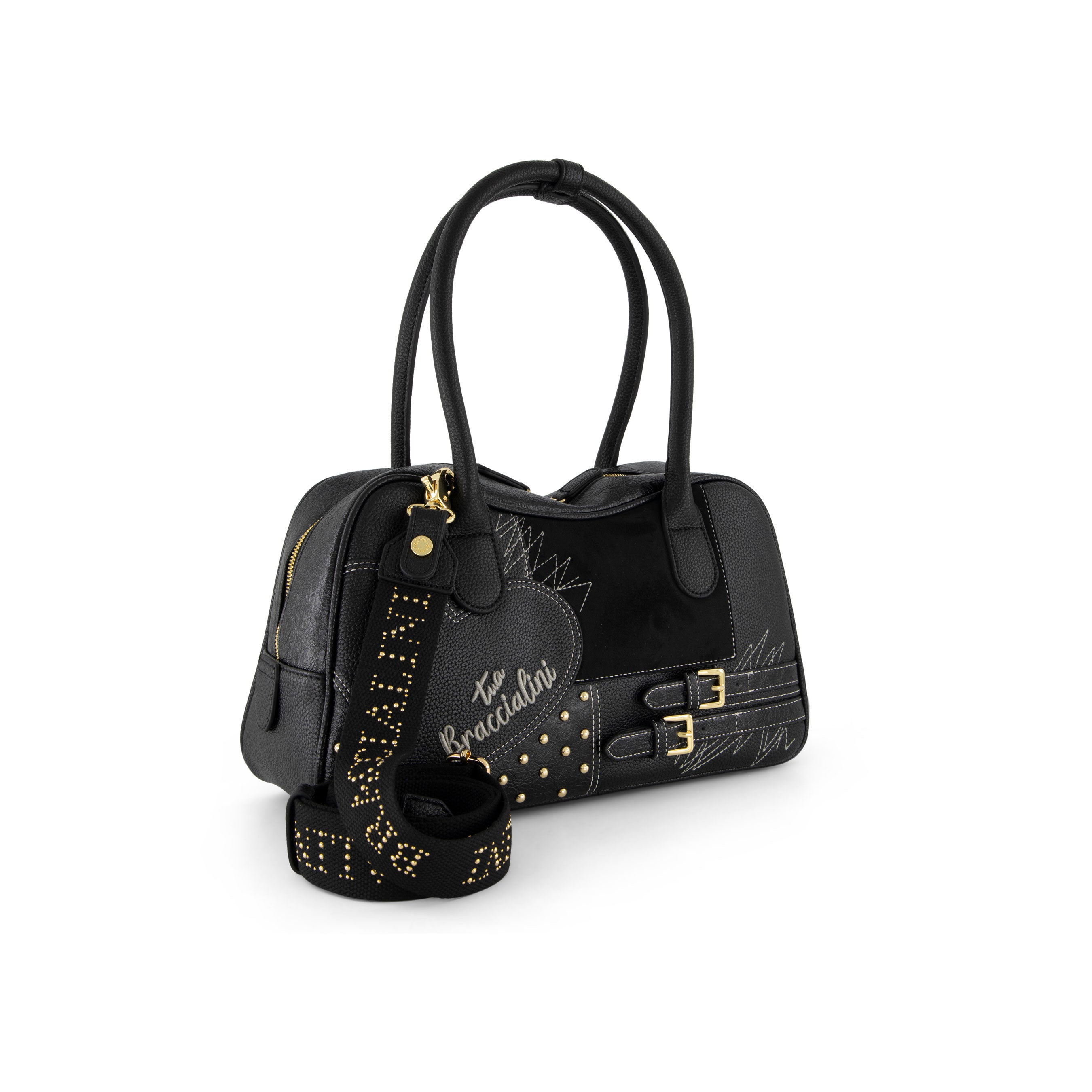 Borsa a spalla Amy Patchwork Braccialini