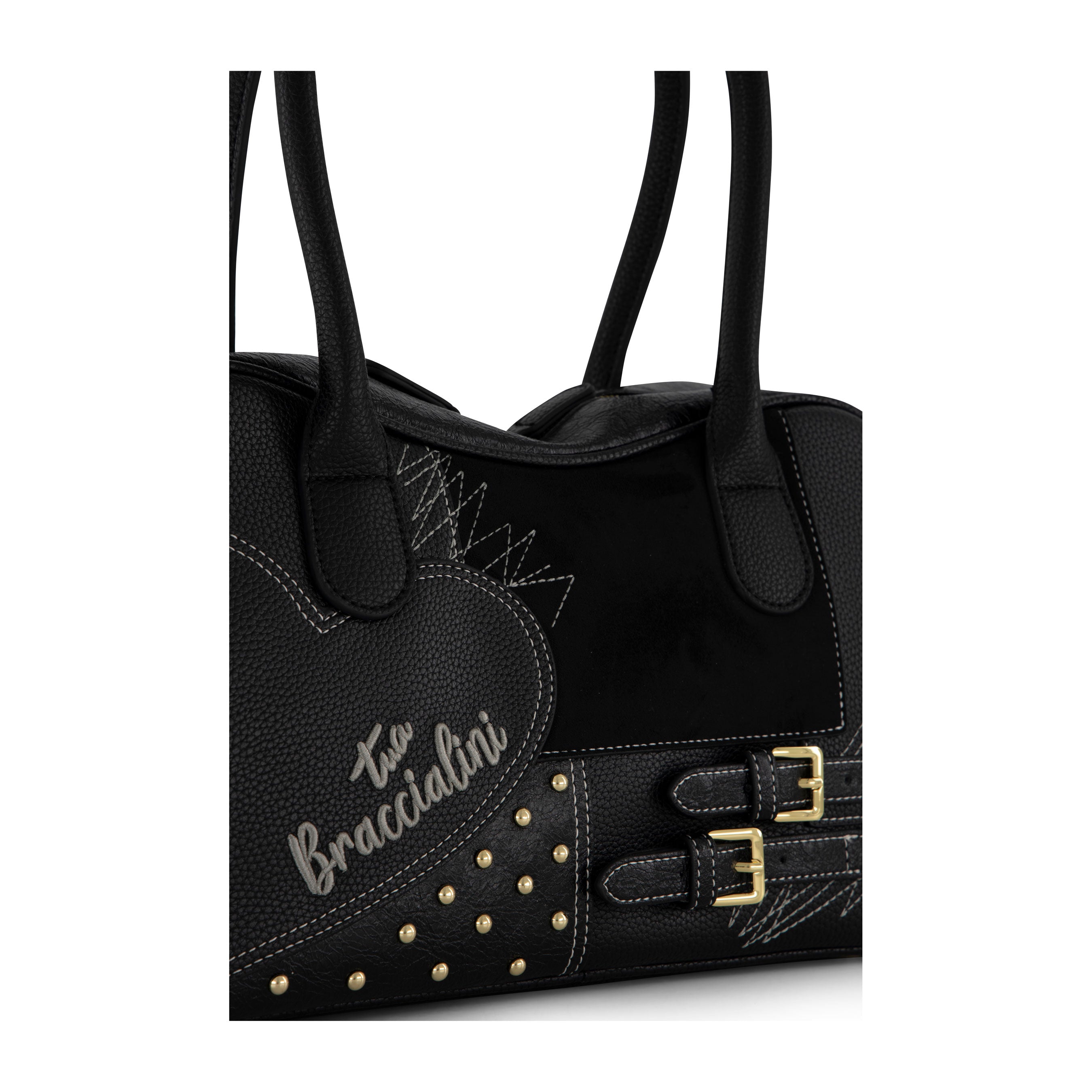 Borsa a spalla Amy Patchwork Braccialini