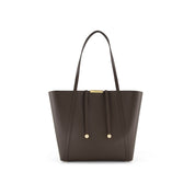 Braccialini Leather Double Shopper Bag