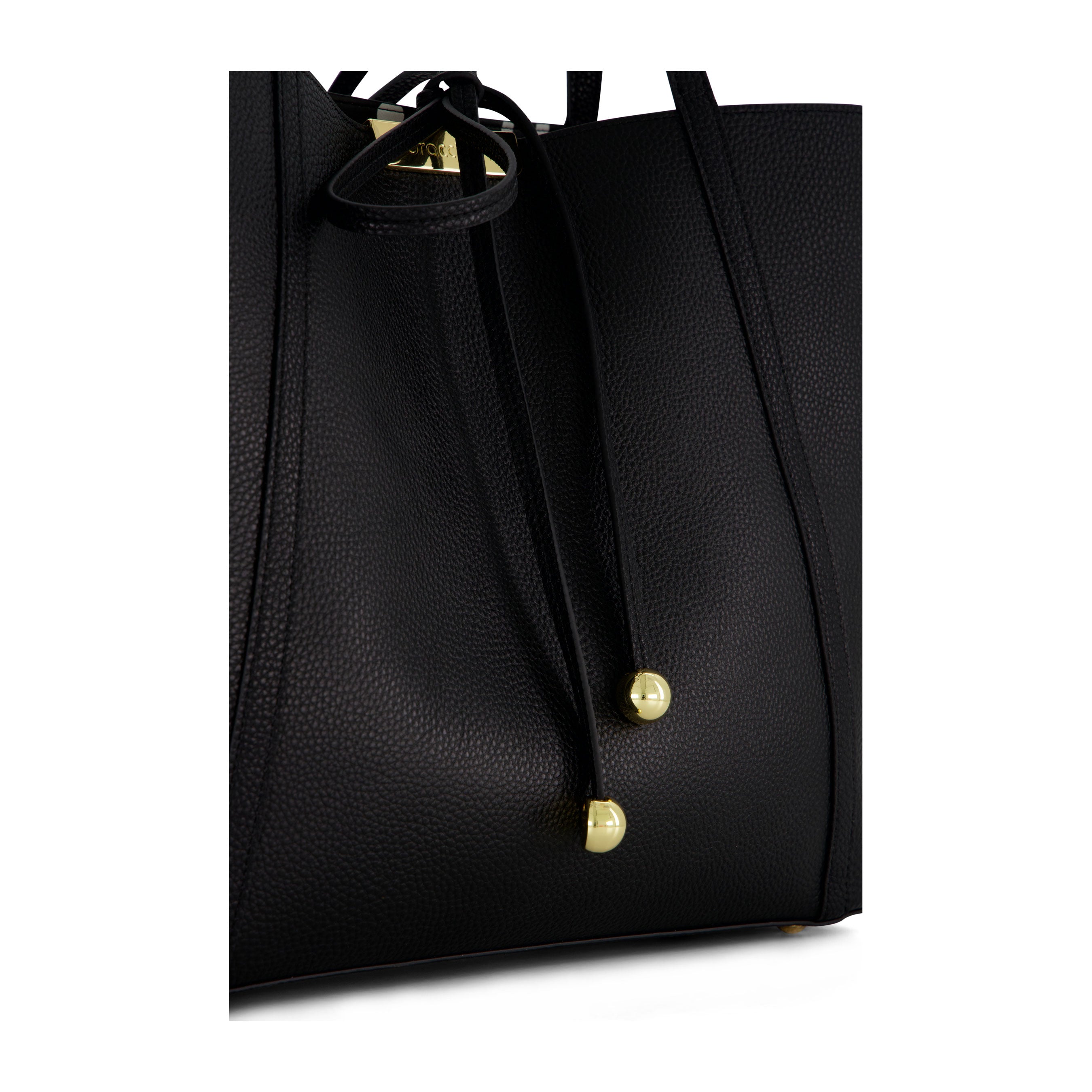 Braccialini Leather Double Shopper Bag