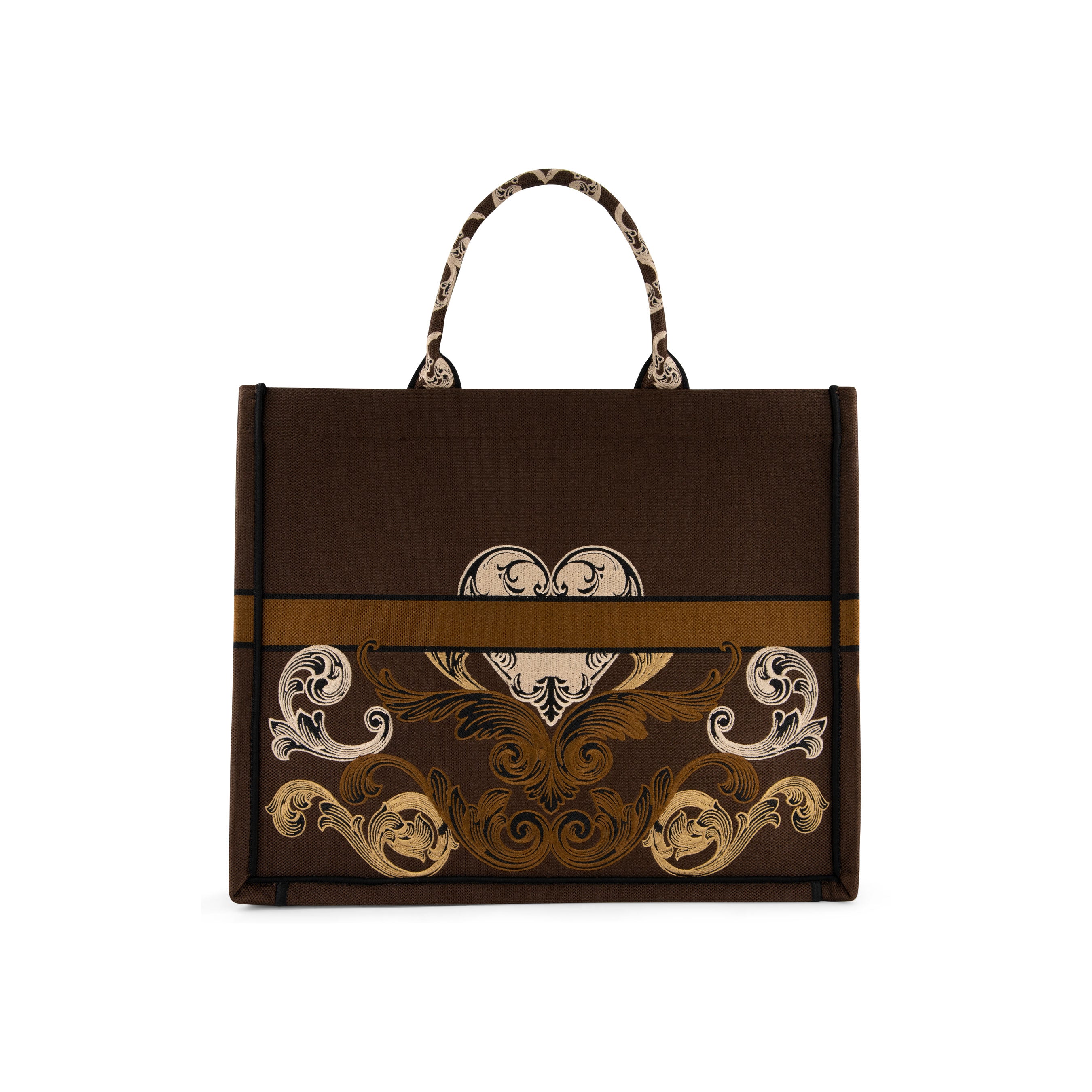 Borsa a mano Queen in tessuto Braccialini