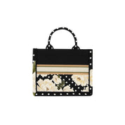 Borsa a mano Queen in tessuto Braccialini