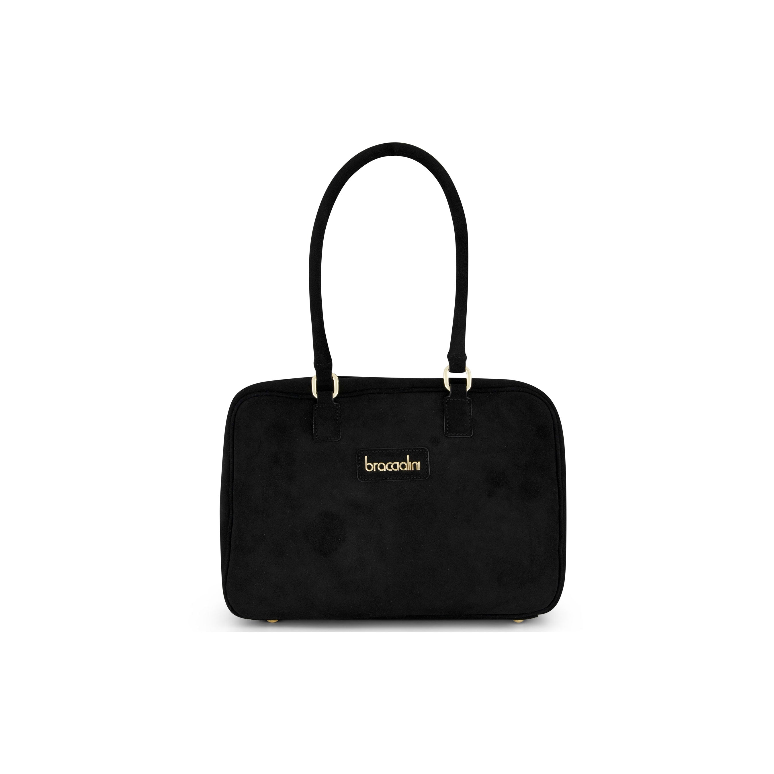 Borsa a spalla Sara in camoscio Braccialini