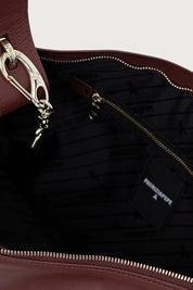 Patrizia Pepe large New Moon leather shoulder bag