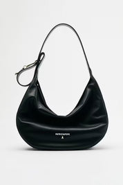 Patrizia Pepe large New Moon leather shoulder bag