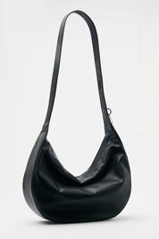 Patrizia Pepe large New Moon leather shoulder bag
