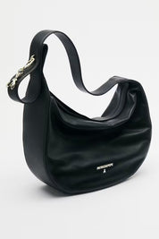 Patrizia Pepe large New Moon leather shoulder bag
