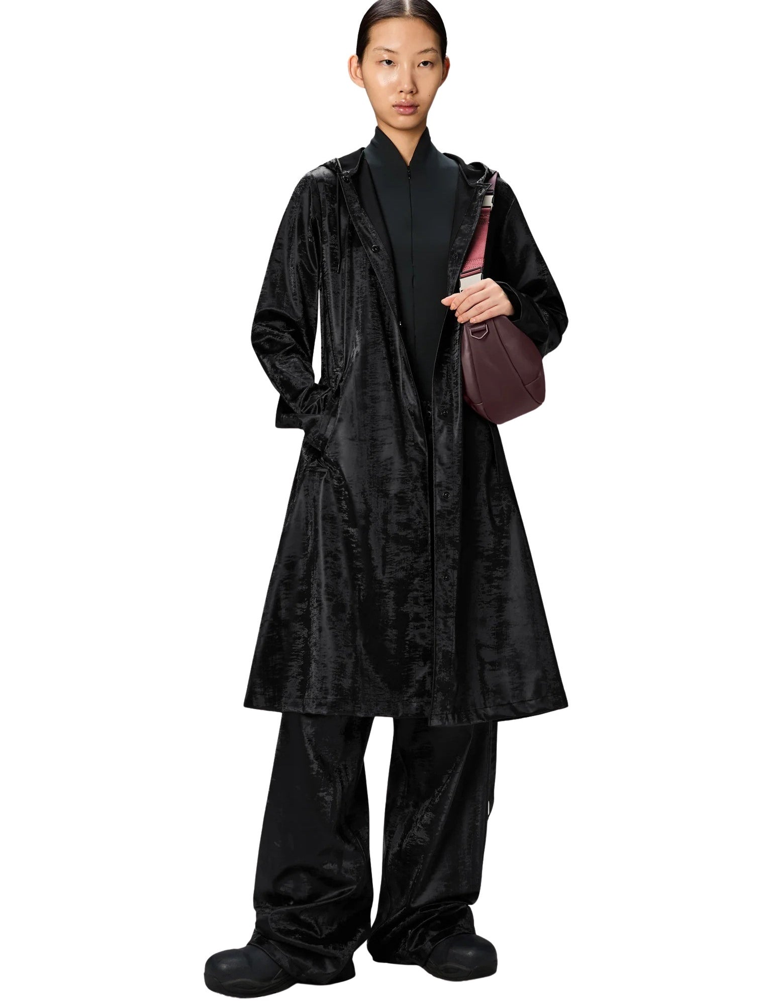 A-Line Longer W Jacket Rains - MYLILLY
