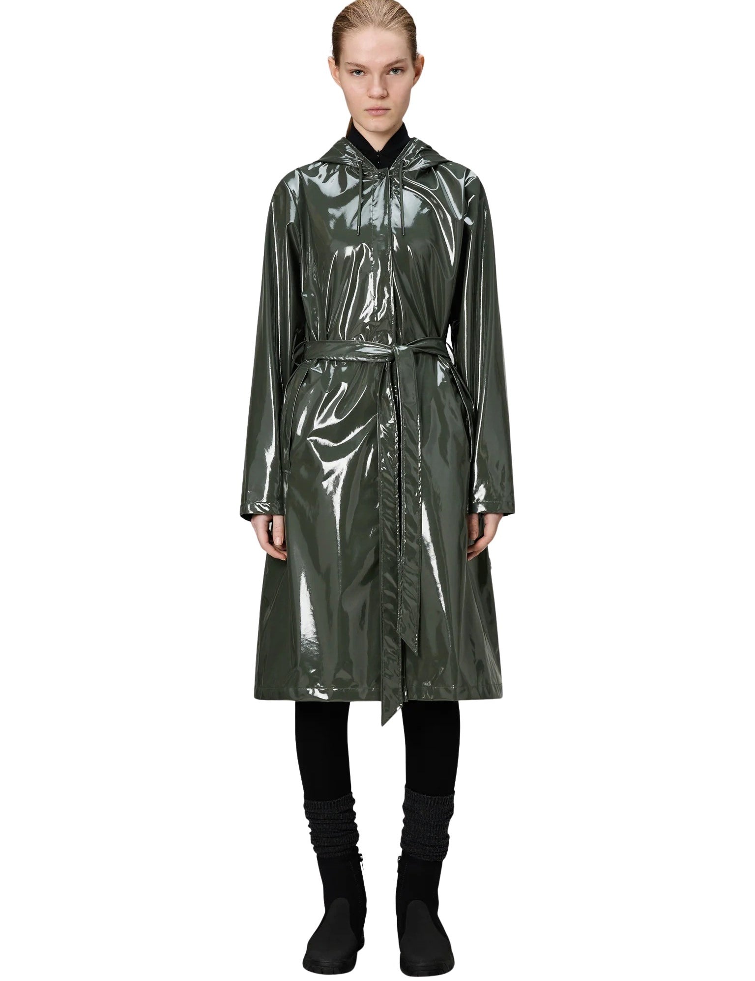 A-Line Longer W Jacket Rains - MYLILLY