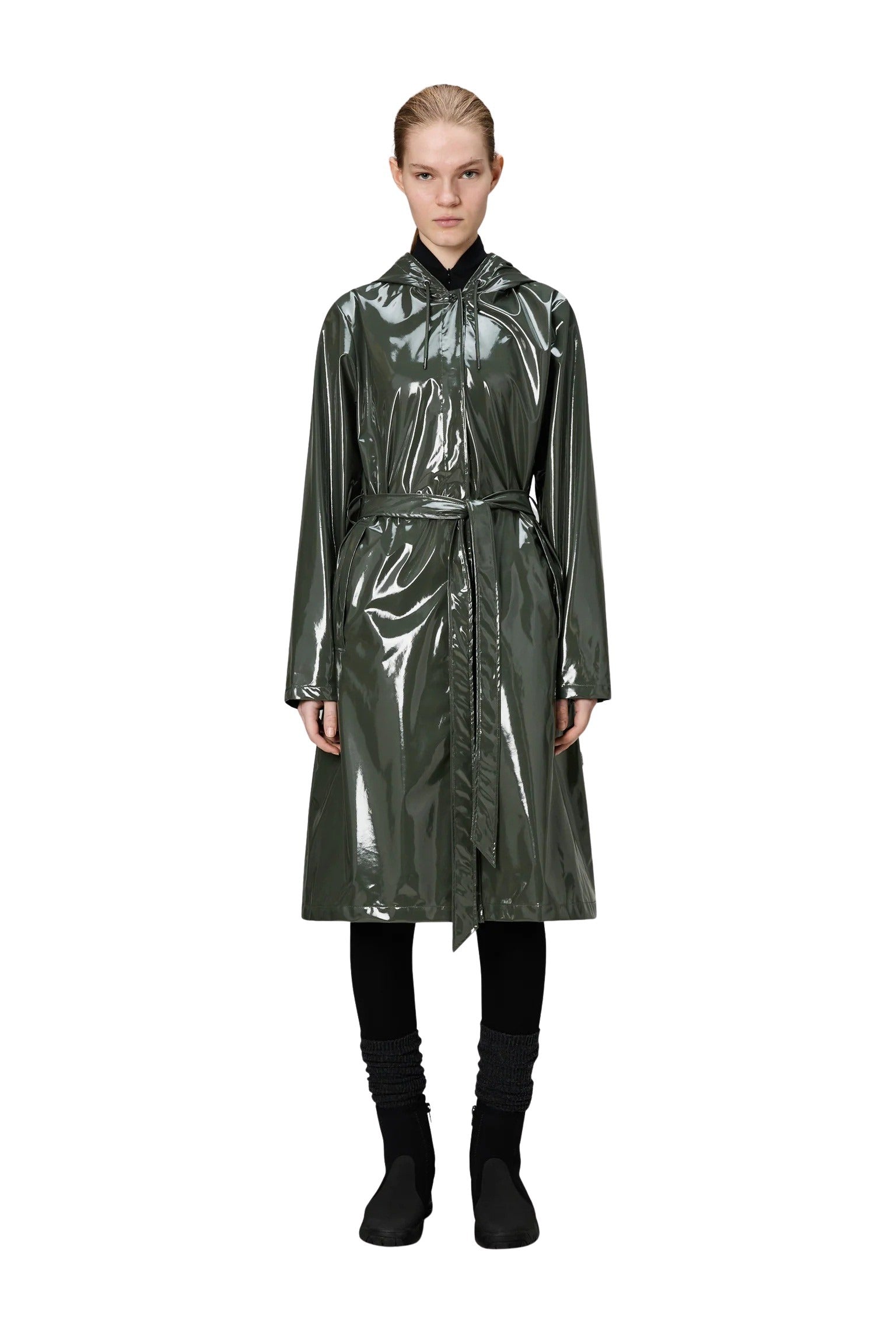 A-Line Longer W Jacket Rains - MYLILLY