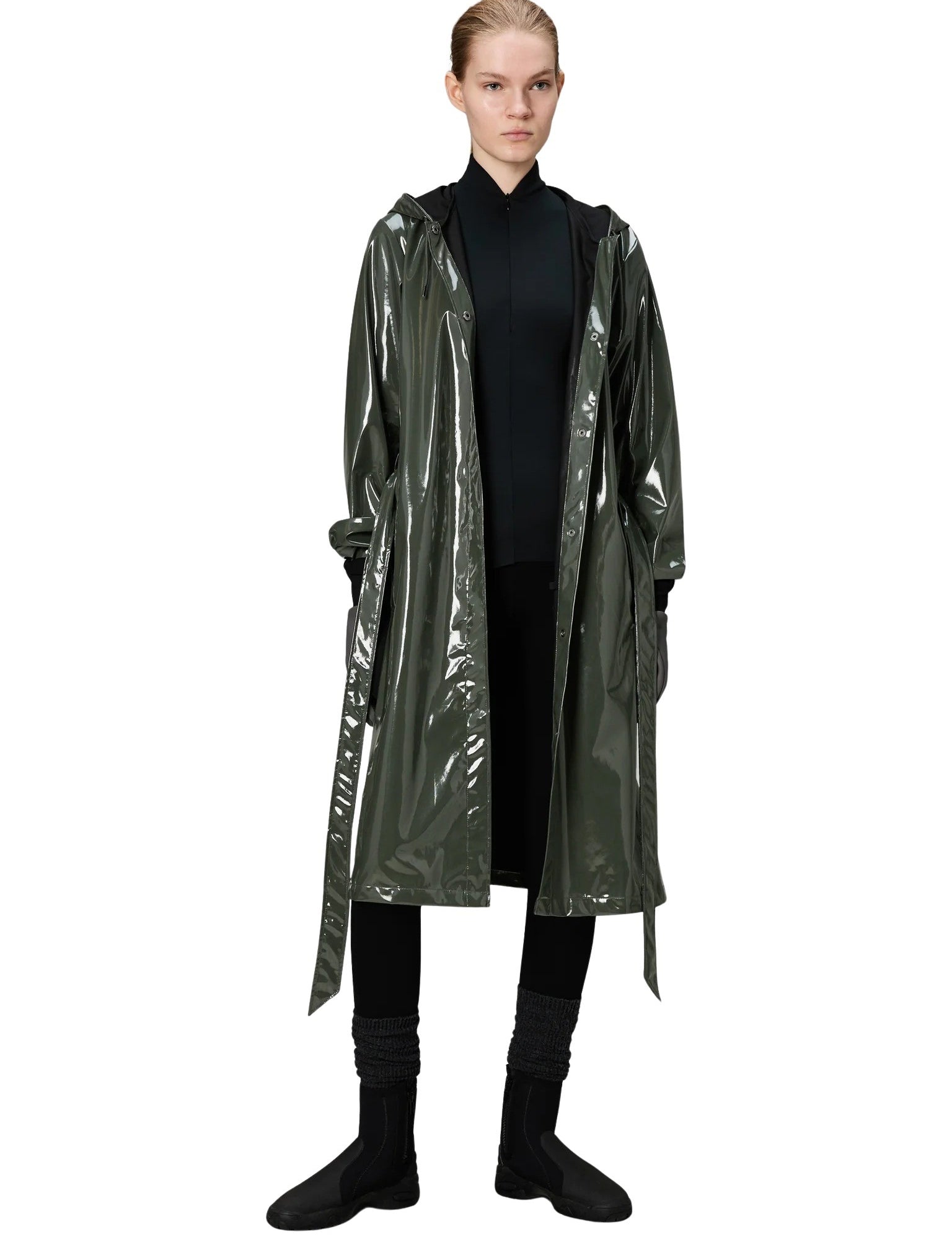 A-Line Longer W Jacket Rains - MYLILLY