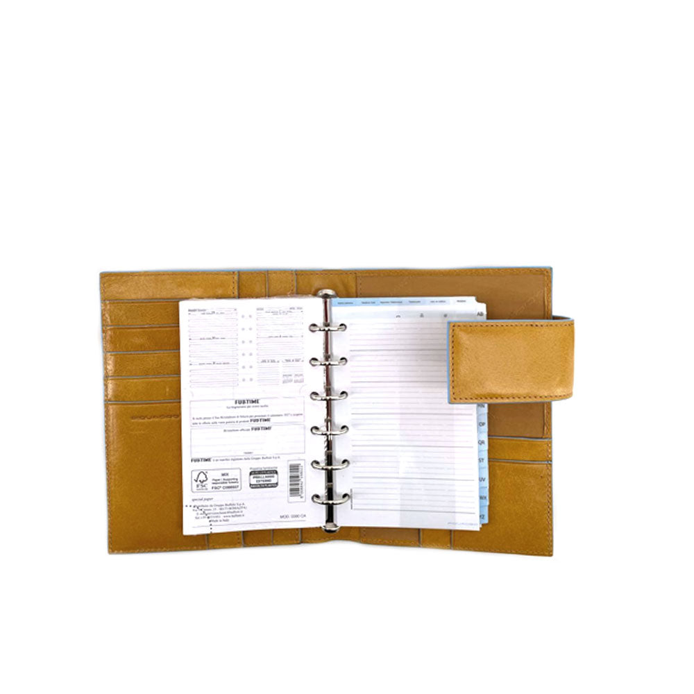 Agenda organizer piccolo in pelle con Blue Square Piquadro - MYLILLY