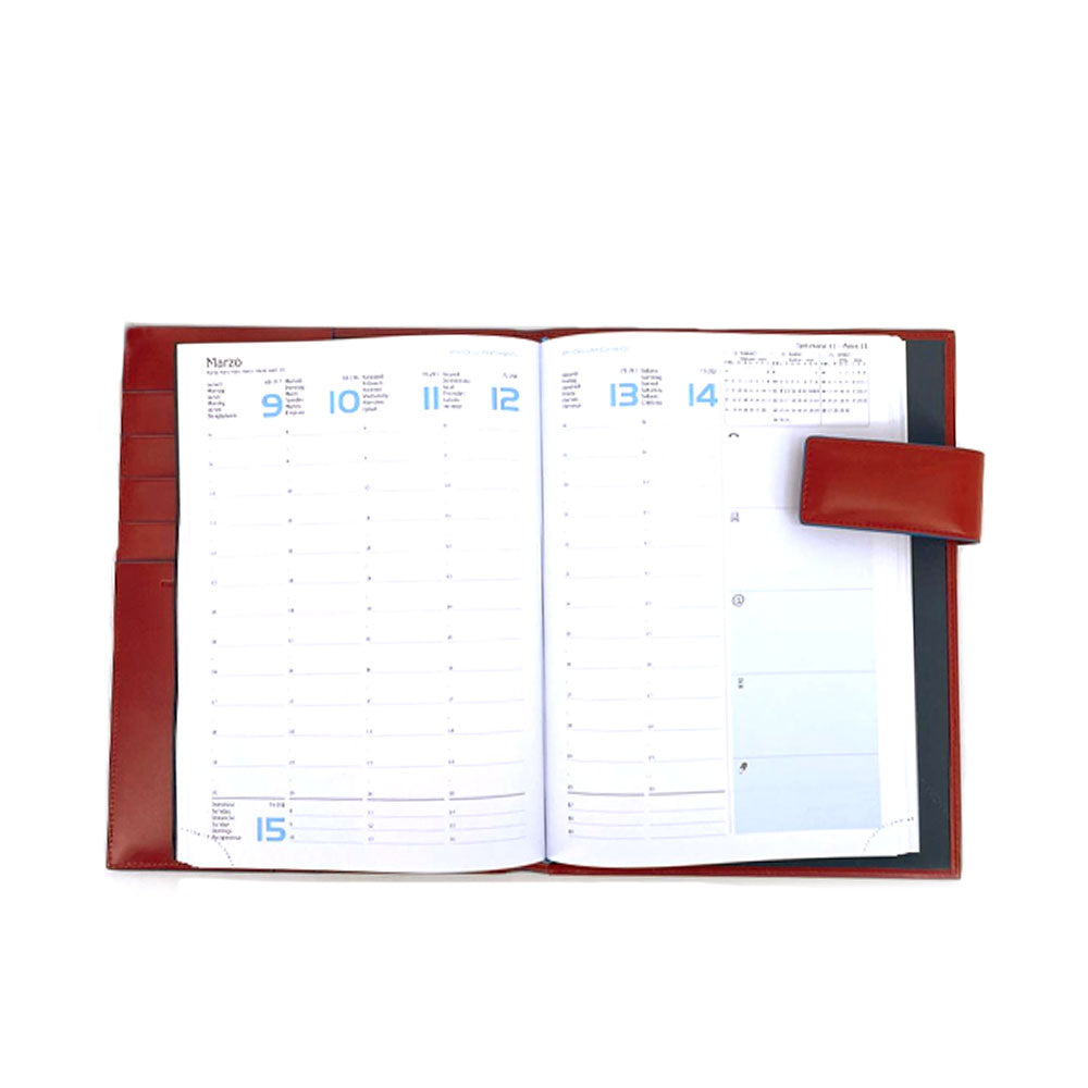 Agenda settimanale Stationery in pelle Piquadro - MYLILLY