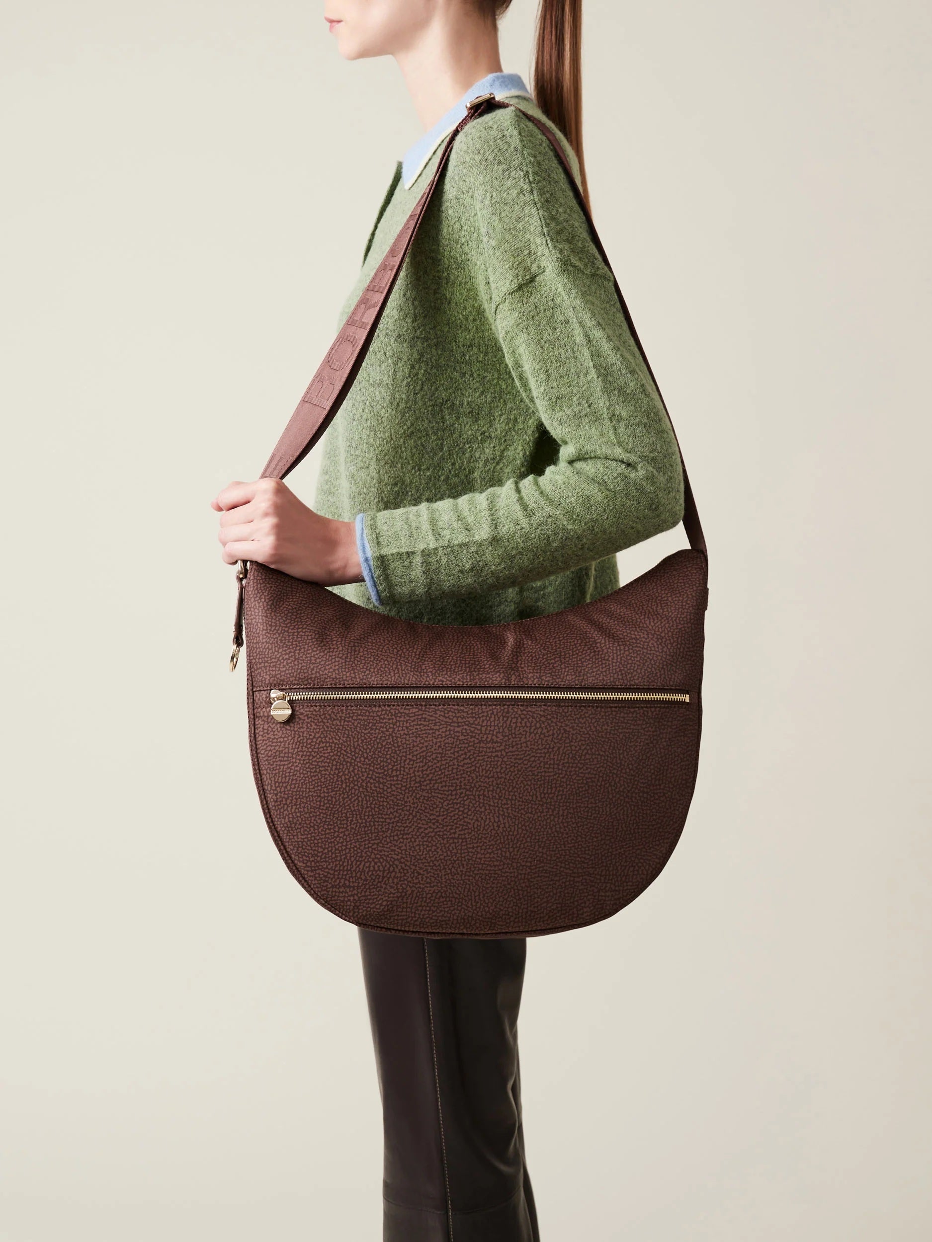 Luna Bag Medium Eco Line Borbonese