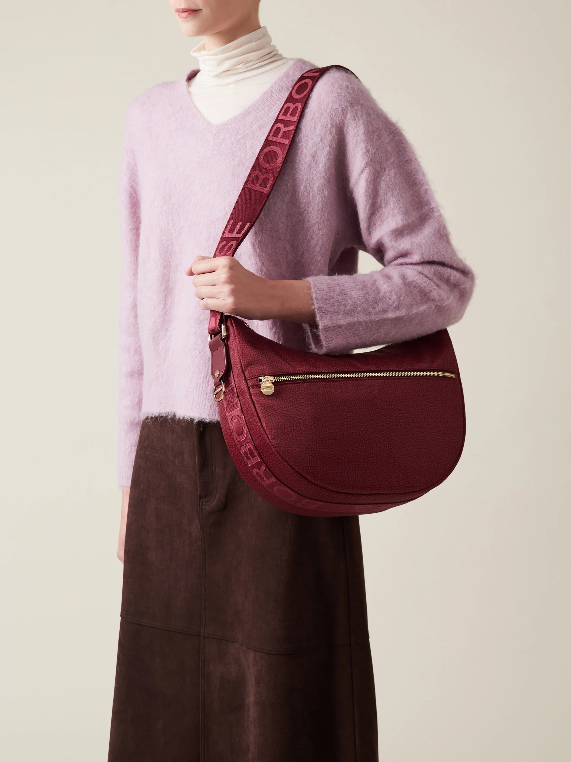 Luna Bag Middle Eco Line Borbonese