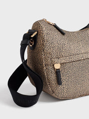 Borsa a spalla B-Club Luna Bag Small in tessuto riciclato Op Borbonese