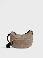 Borsa a spalla B-Club Luna Bag Small in tessuto riciclato Op Borbonese