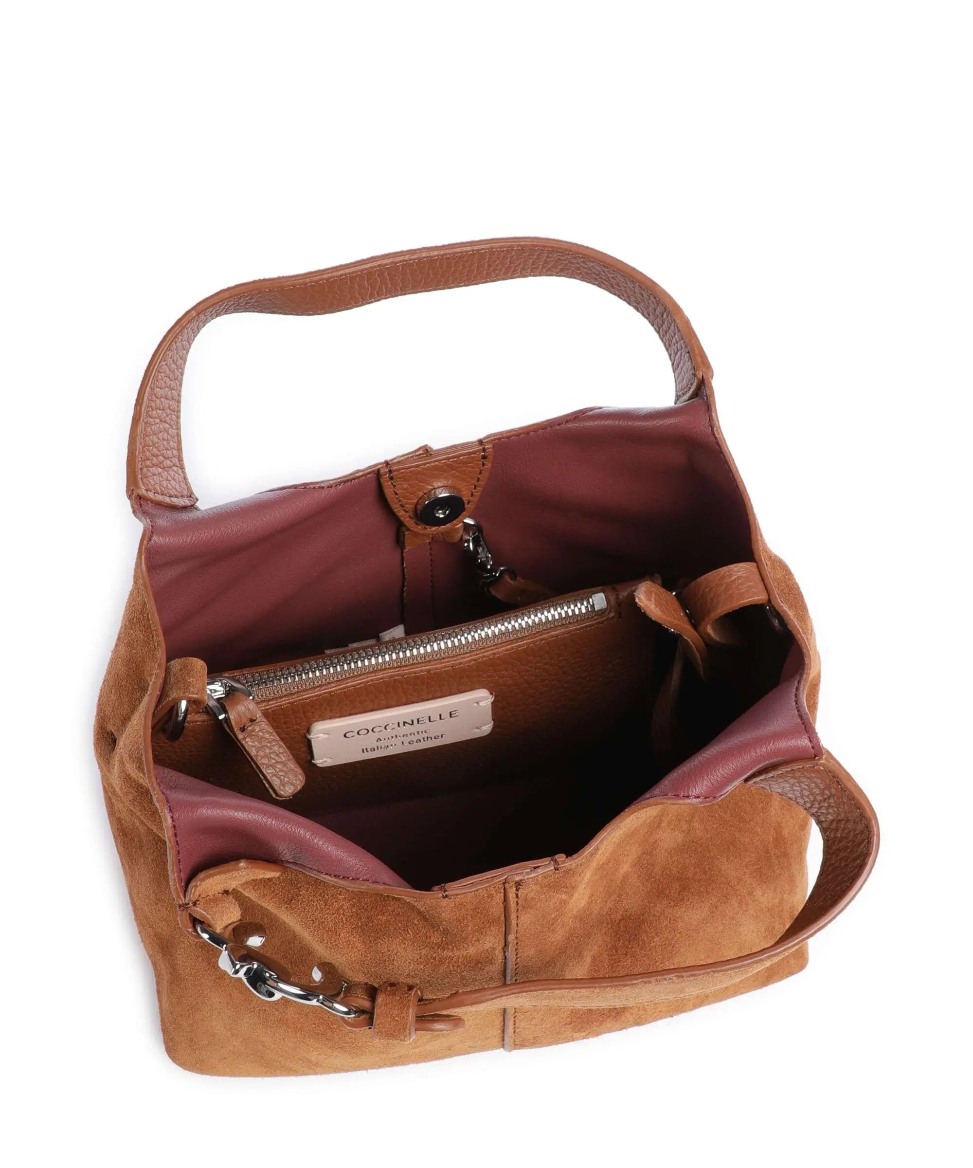 Borsa a mano C-Easy Small Suede Coccinelle - MYLILLY
