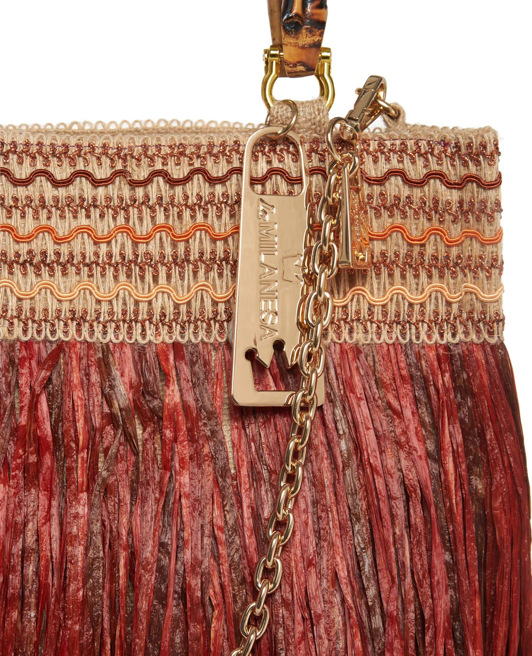Medium Calla hand bag by LaMilanesa, stylish women's accessory in soft leather with top handle and elegant design.