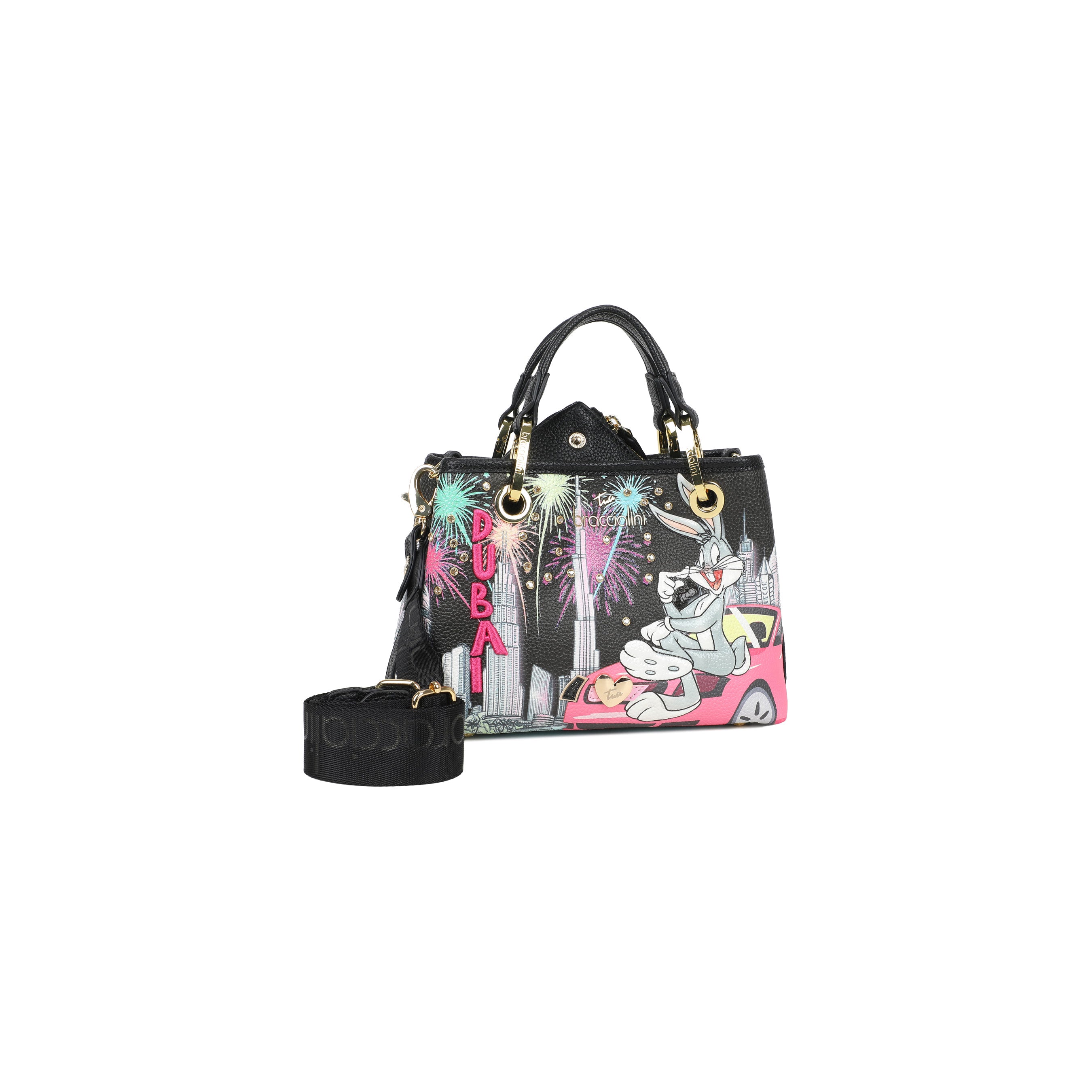 Borsa a mano Cartoline Looney Tunes Braccialini - MYLILLY