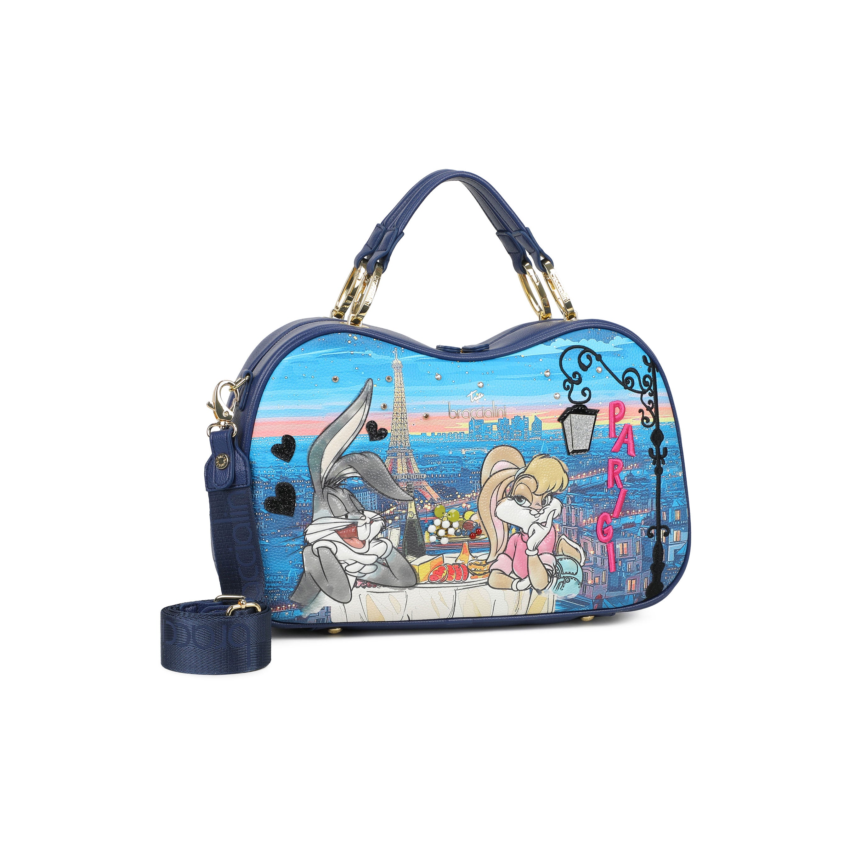 Borsa a mano Cartoline Looney Tunes Braccialini - MYLILLY