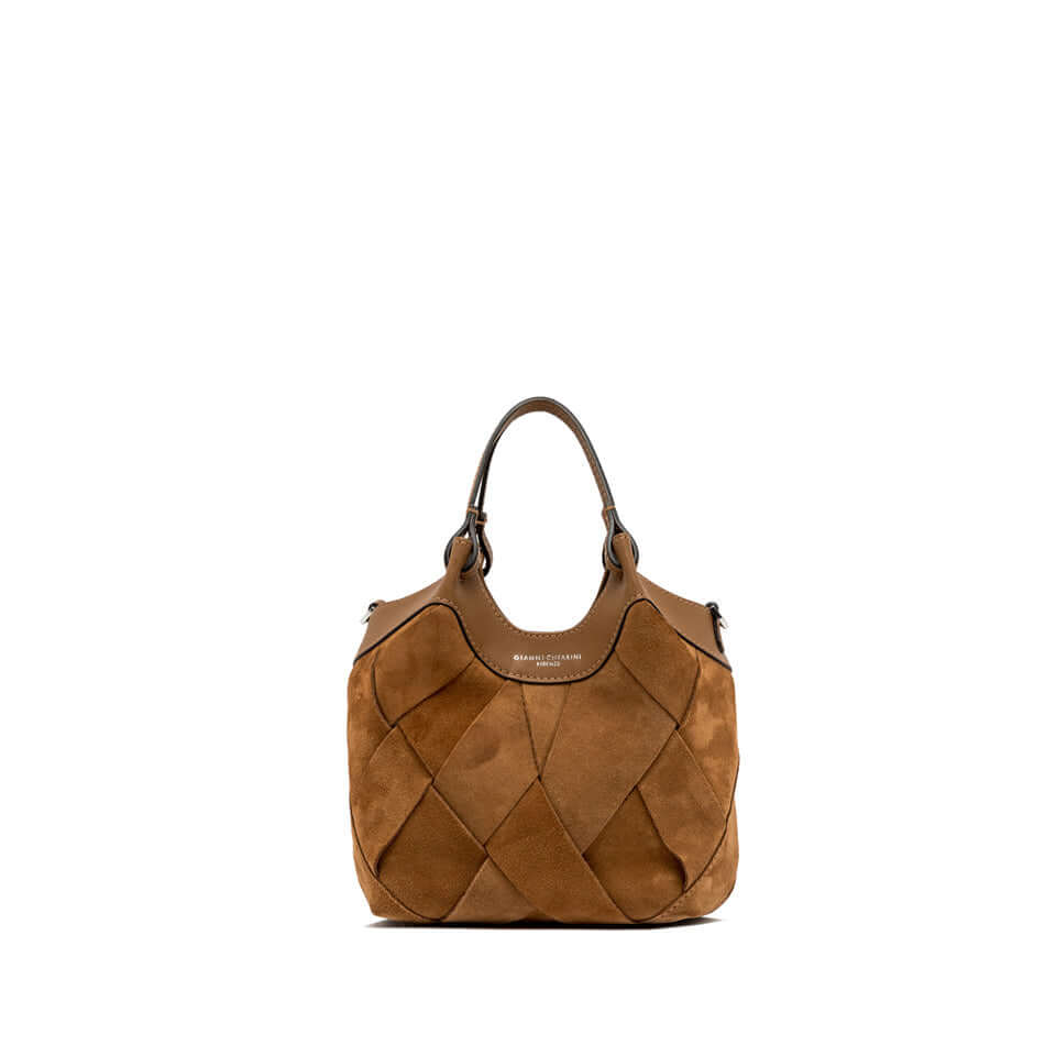 Elegant Gianni Chiarini Dua handbag for women, featuring a stylish design with top handles and high-quality leather.