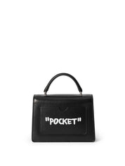 Borsa a mano Jitney Baby Quote Off-White - MYLILLY