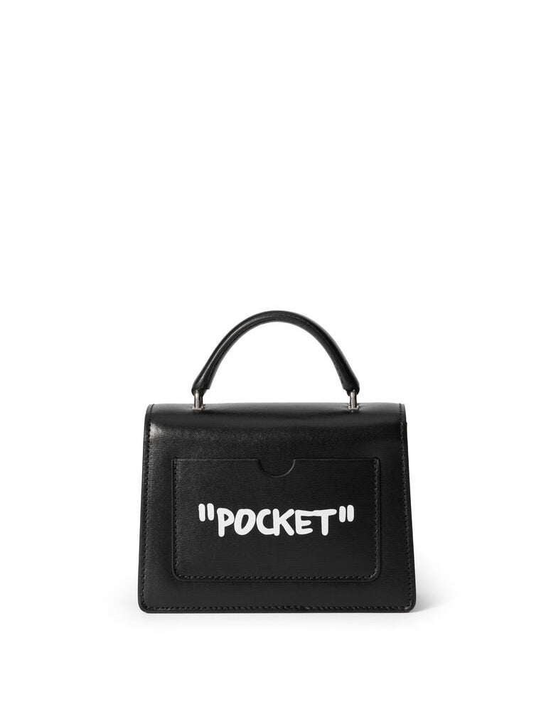 Borsa a mano Jitney Baby Quote Off-White - MYLILLY