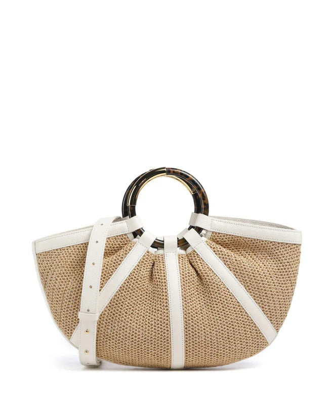 Borsa a mano Shell Straw Large Coccinelle - MYLILLY