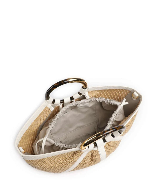 Borsa a mano Shell Straw Large Coccinelle - MYLILLY