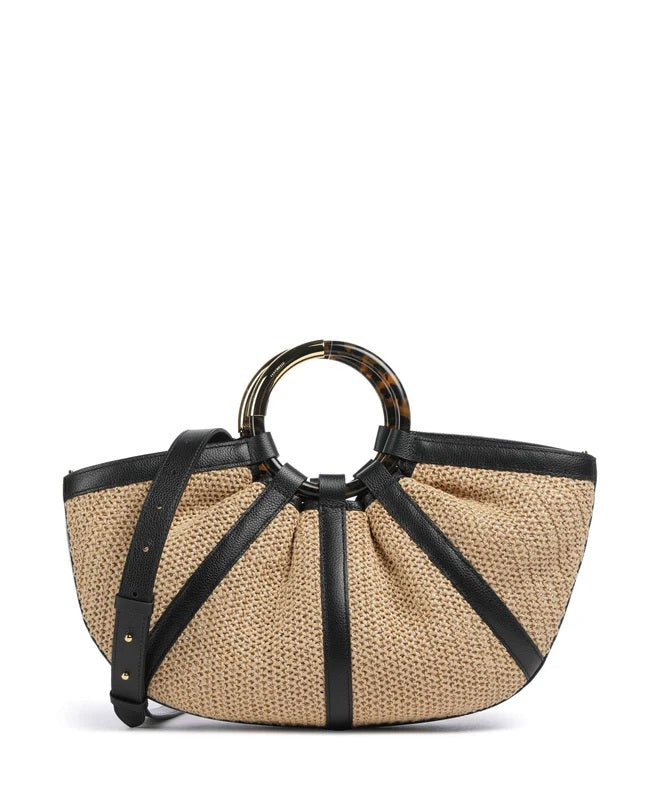 Borsa a mano Shell Straw Large Coccinelle - MYLILLY