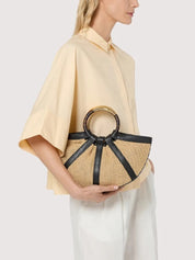 Borsa a mano Shell Straw Medium Coccinelle - MYLILLY
