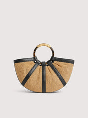 Borsa a mano Shell Straw Medium Coccinelle - MYLILLY