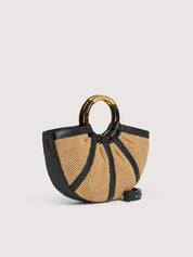 Borsa a mano Shell Straw Medium Coccinelle - MYLILLY