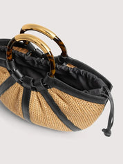 Borsa a mano Shell Straw Medium Coccinelle - MYLILLY