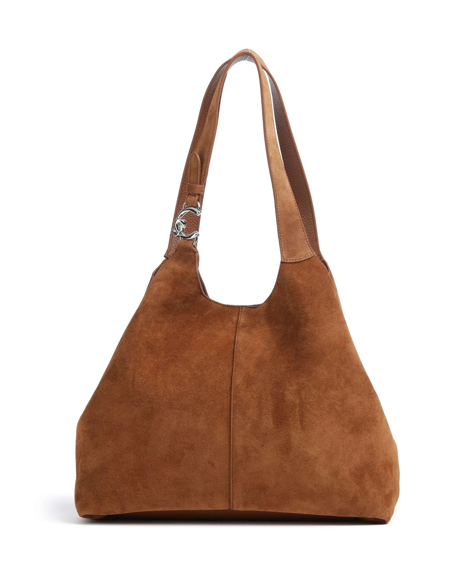 Borsa a spalla C-Easy Suede Large Coccinelle - MYLILLY