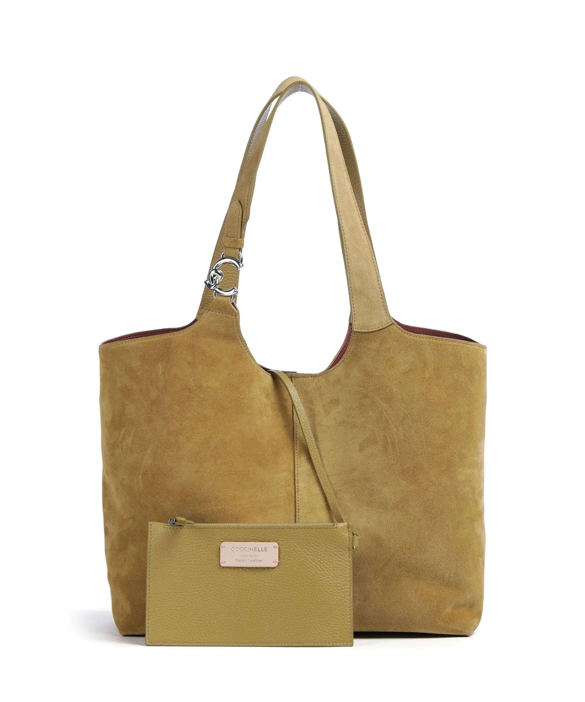 Borsa a spalla C-Easy Suede Large Coccinelle - MYLILLY