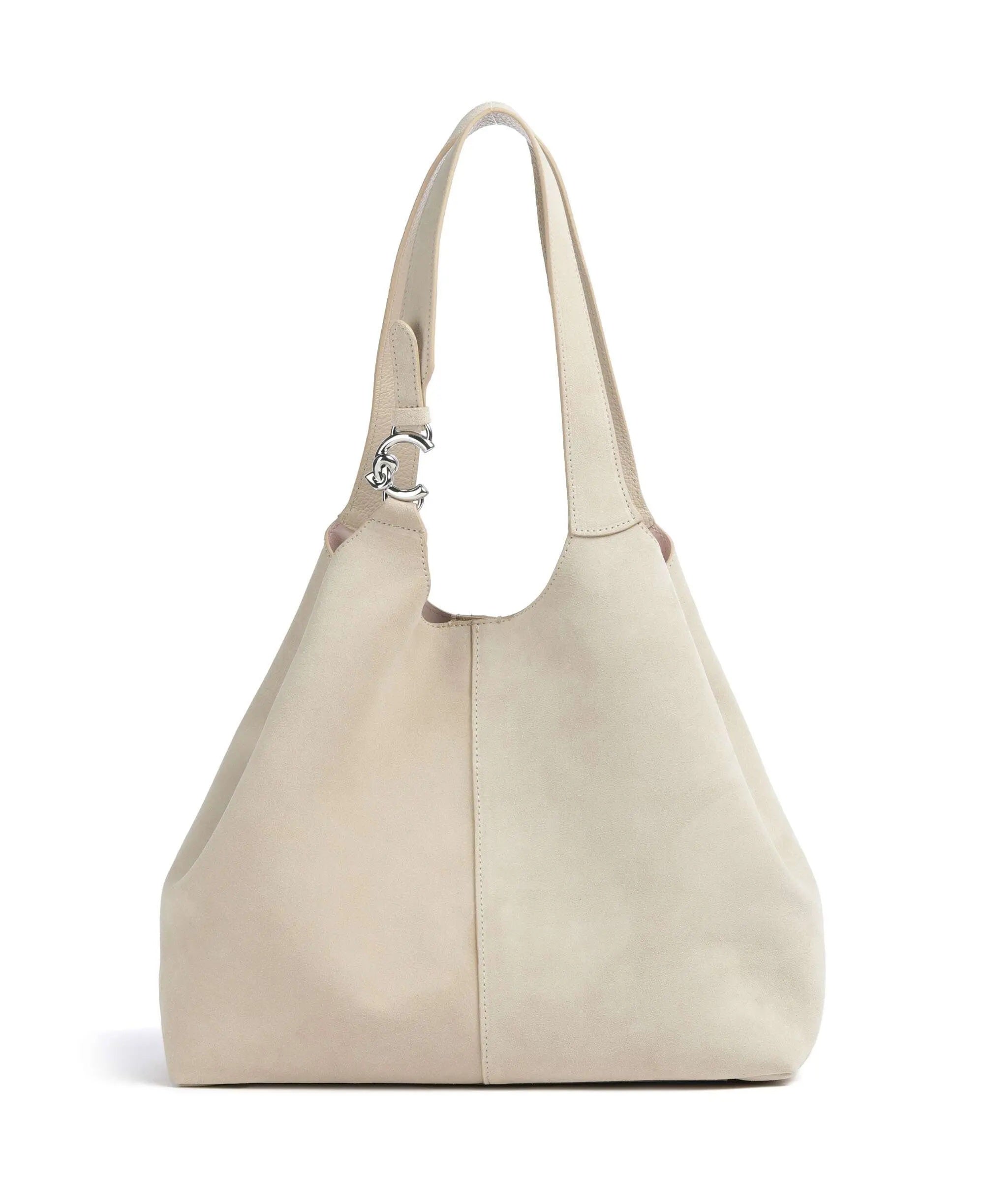 Borsa a spalla C-Easy Suede Large Coccinelle - MYLILLY