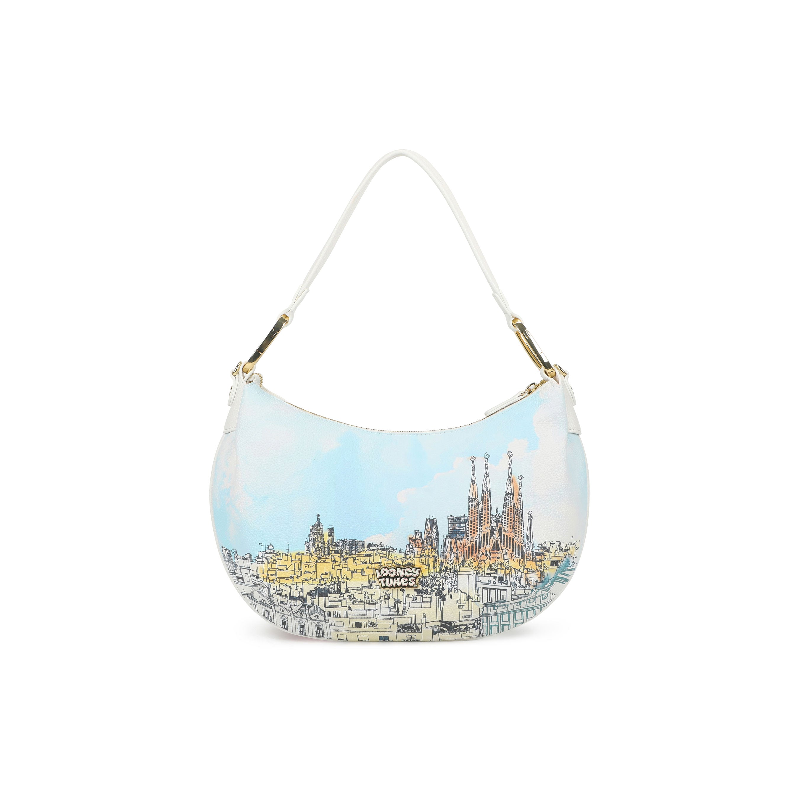 Borsa a spalla Cartoline Looney Tunes Braccialini - MYLILLY