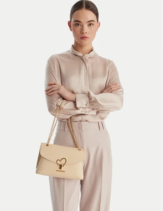 Borsa a spalla Heart Turnlock Love Moschino - MYLILLY