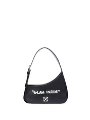 Borsa a spalla Jitney Quote Off-White - MYLILLY