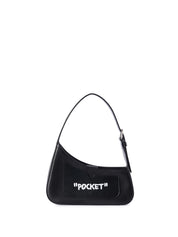 Borsa a spalla Jitney Quote Off-White - MYLILLY