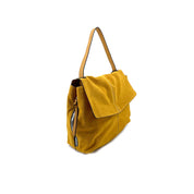 Borsa a spalla Lampetra Rebelle in tessuto elegante con manici e dettagli moderni, ideale per uso quotidiano.